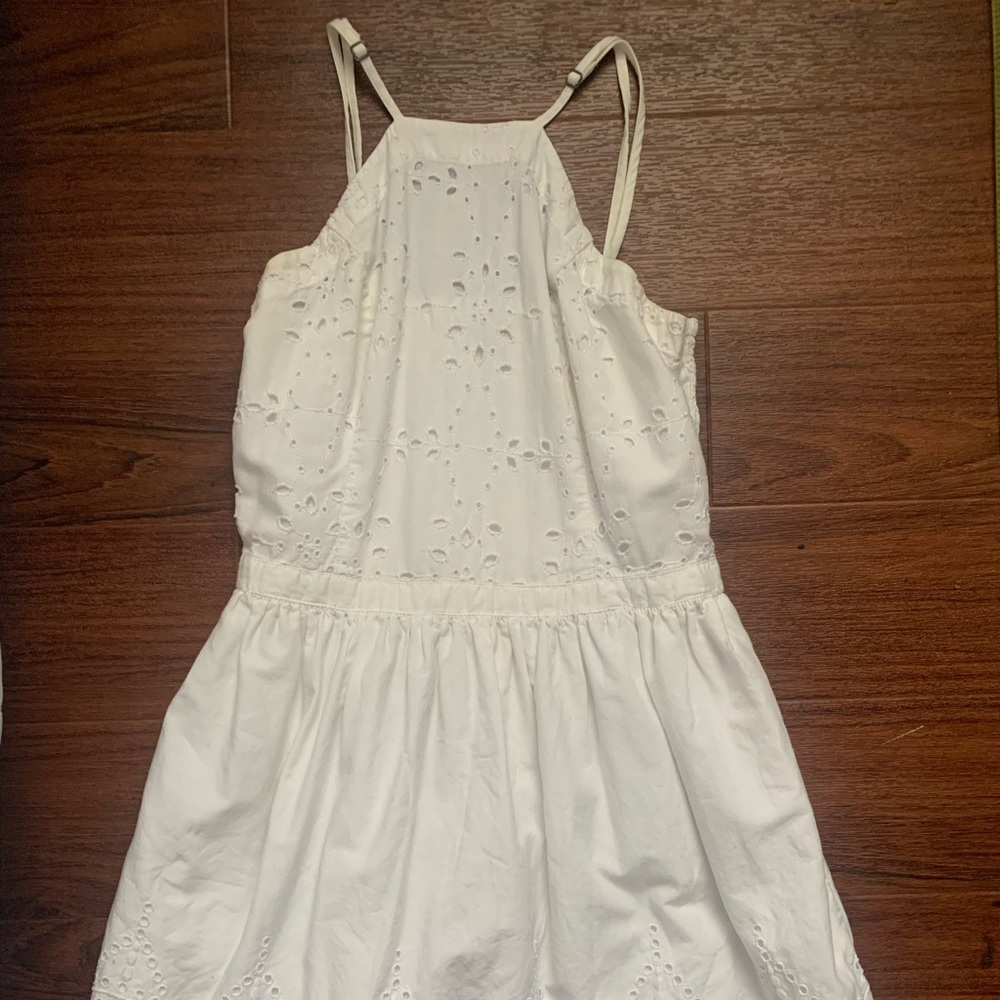 Small white Abercrombie & Fitch mini dress